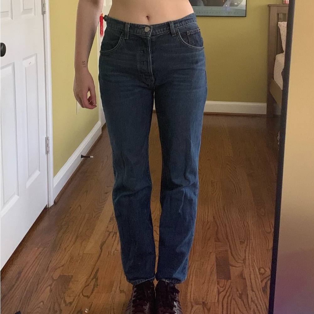 Sz 28 Reformation Jeans - Cynthia High Relaxed, in Teton Wash